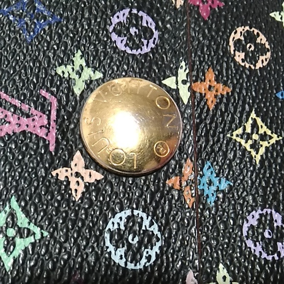 SALE! Auth Louis Vuitton Takashi Murakami Portefeiulle Sarah Collectible Wallet - Picture 2 of 14